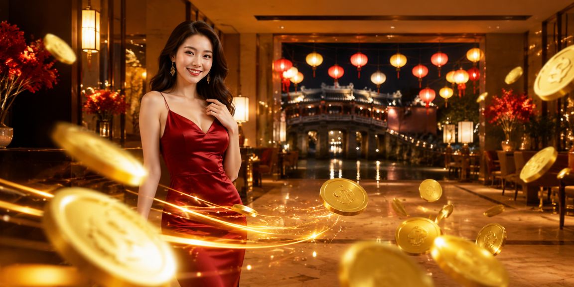 Khung cảnh phố cổ Hội An về đêm với người chơi casino trực tuyến
